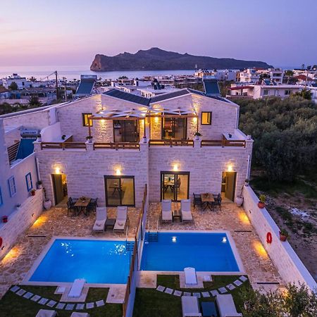 Sun Flower Villas With Sea View Agia Marina  Екстер'єр фото