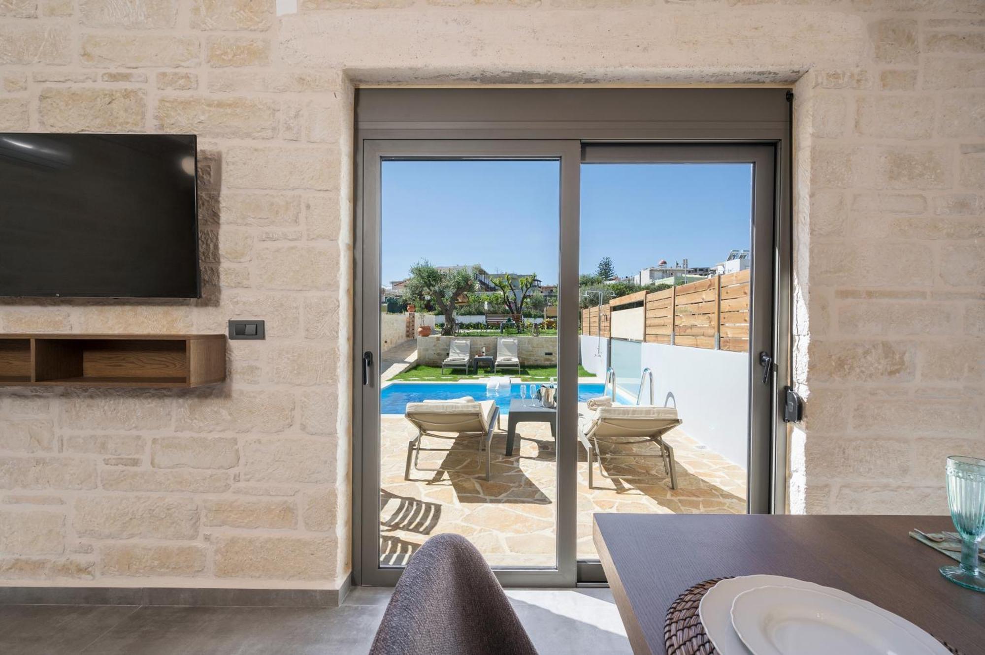 Sun Flower Villas With Sea View Agia Marina  Екстер'єр фото