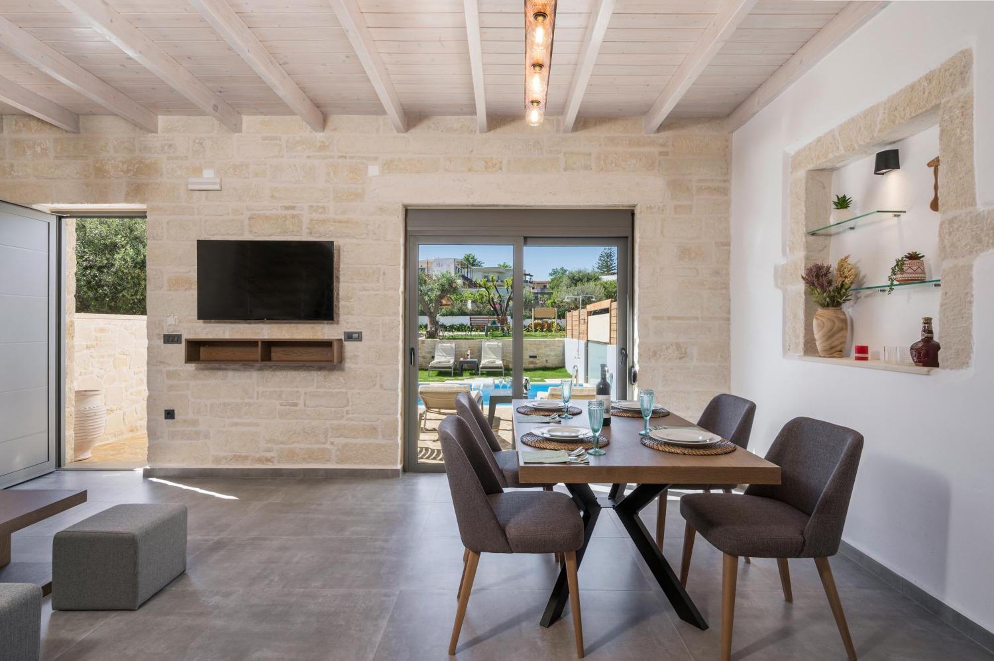 Sun Flower Villas With Sea View Agia Marina  Екстер'єр фото