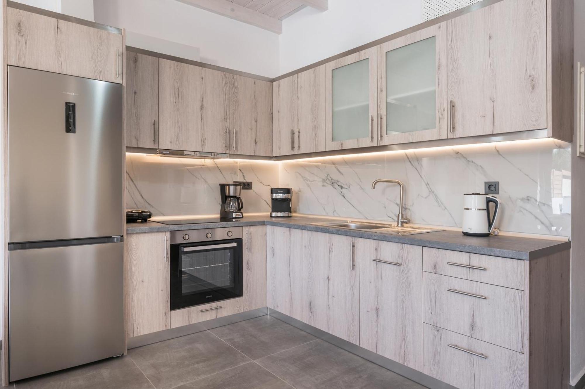 Sun Flower Villas With Sea View Agia Marina  Екстер'єр фото