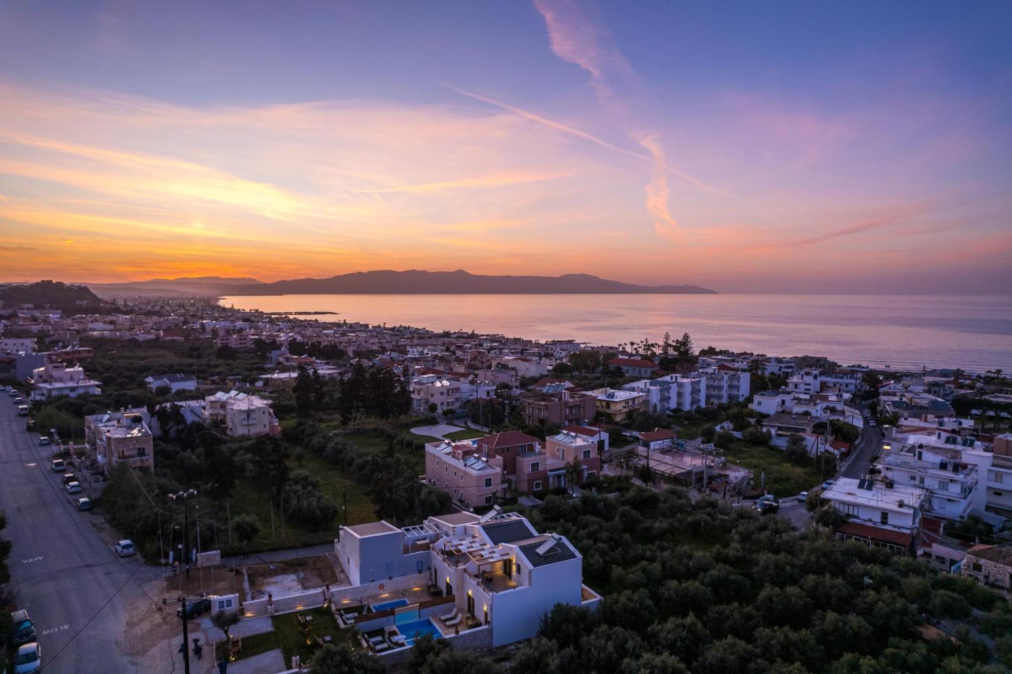 Sun Flower Villas With Sea View Agia Marina  Екстер'єр фото