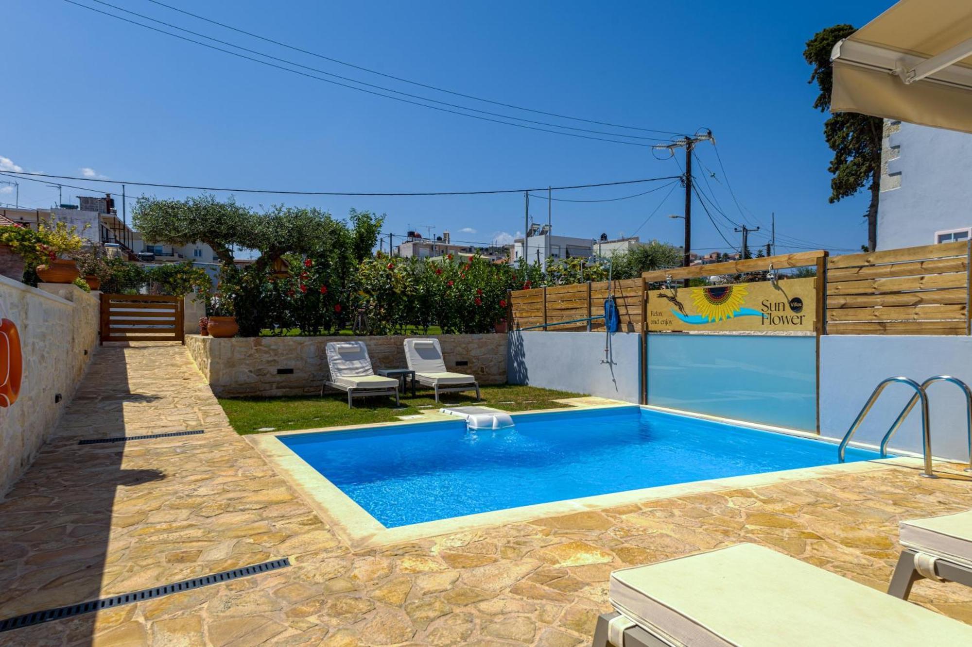 Sun Flower Villas With Sea View Agia Marina  Екстер'єр фото