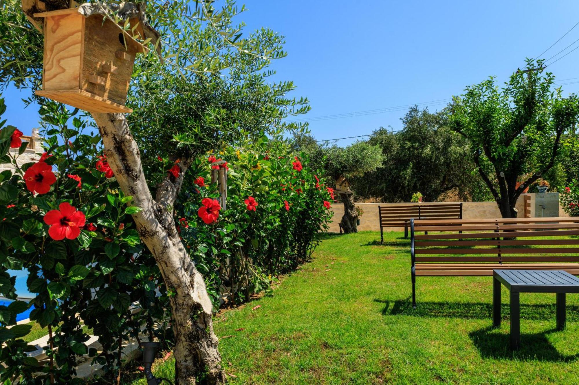 Sun Flower Villas With Sea View Agia Marina  Екстер'єр фото